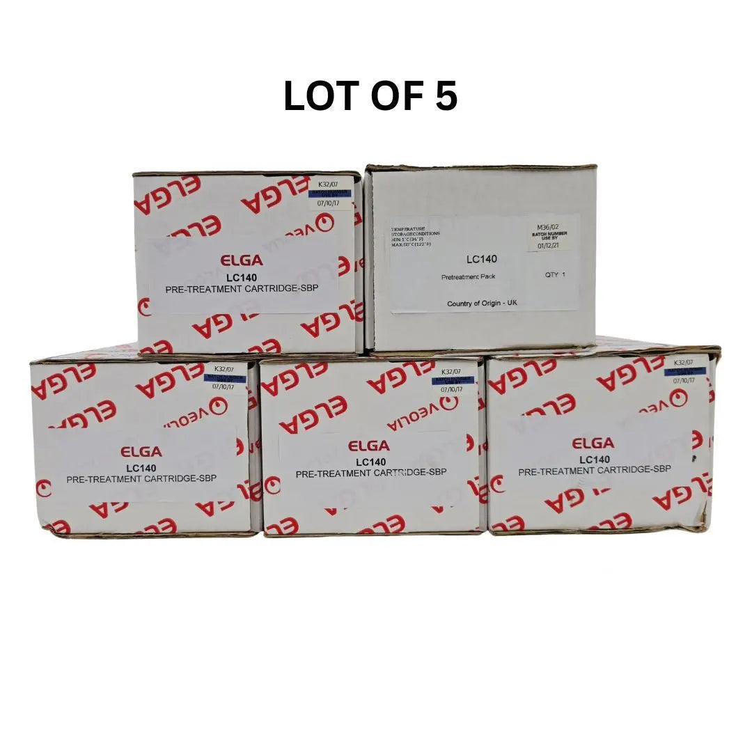 Elga LC140 Pre-Treatment Cartridge-SBP for Water Purification Lot of 5 Elga