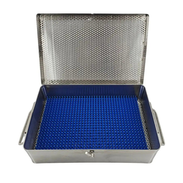 Instrument Sterilization Case w/ Lock 10-1/2" x 7" x 2-1/2" Primis Medical