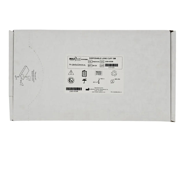 Bio-Medical Devices 2365-02SM MAXAIR Systems Disposable Lens Cuff SM BX/40 Primis Medical