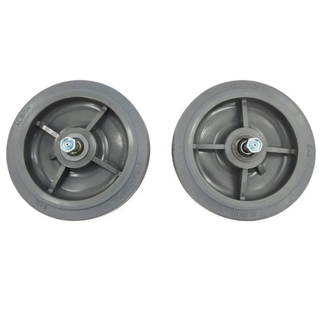 GE AMX-4 Two Front Casters Extra Soft 8" x 2" Set of 2 Primis Medical