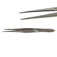 Storz E1404 Straight Heavy Serrated Dressing Forceps Ophthalmology 4" Primis Medical