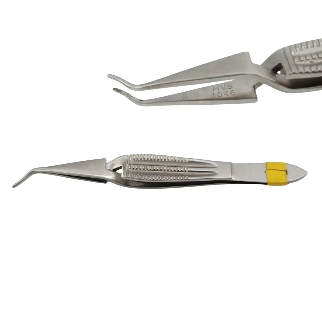 Storz MVS1046 Scleral Plug Forceps Ophthalmology 4-1/4" Primis Medical