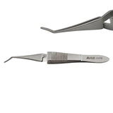 Ambler Surgical 2557E Scleral Plug Forceps Vaulted Shafts 3.5mm Spread 4-1/8" Primis Medical
