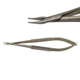 V. Mueller OP7418-002 Barraquer Needle Holder 10mm Extra Delicate Curved 5-1/4" Primis Medical