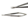 Katena K6-3310 Barraquer Needle Holder Curved w/o Lock Ophthalmology 5" Primis Medical