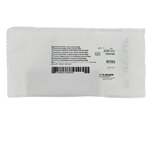 Aesculap JG617U Sterilization Barcode Identification Label 89mm x 30mm x 10mm Primis Medical