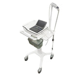 GE Healthcare MAC 2000 12-Lead Resting ECG System w/ Cart & Accessories