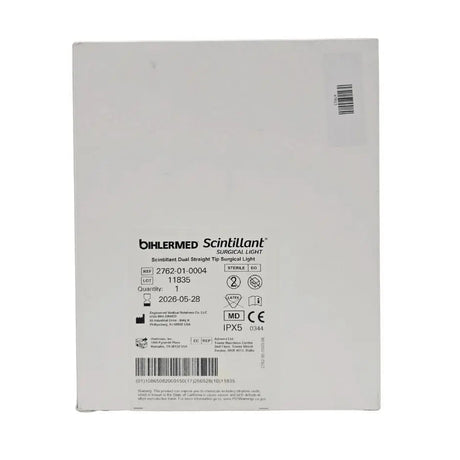 Medtronic 2762-01-0004 Bihlermed Scintillant Dual Straight Tip Surgical Light Primis Medical