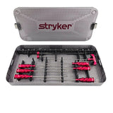 Stryker Iconix Drill Guide Orthopedic Instrument Set w/ Multi-System Tray Primis Medical