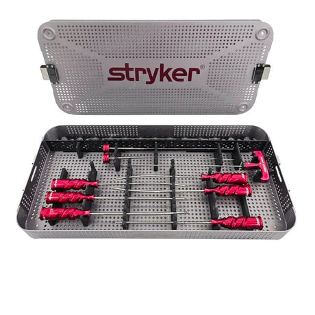 Stryker Iconix Drill Guide Orthopedic Instrument Set w/ Multi-System Tray Primis Medical