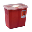 Covidien 8970 SharpSafety Sharps Container Rotor Lid Red 2 Gal. CS/10 Covidien