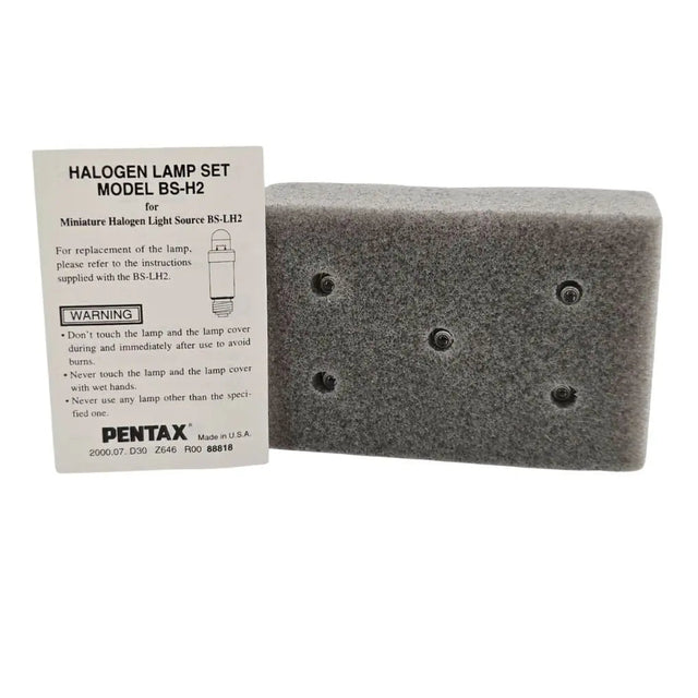 Pentax BS-H2 Halogen Lamp Set for Miniature Halogen Light Source BS-LH2 Box of 5 Primis Medical
