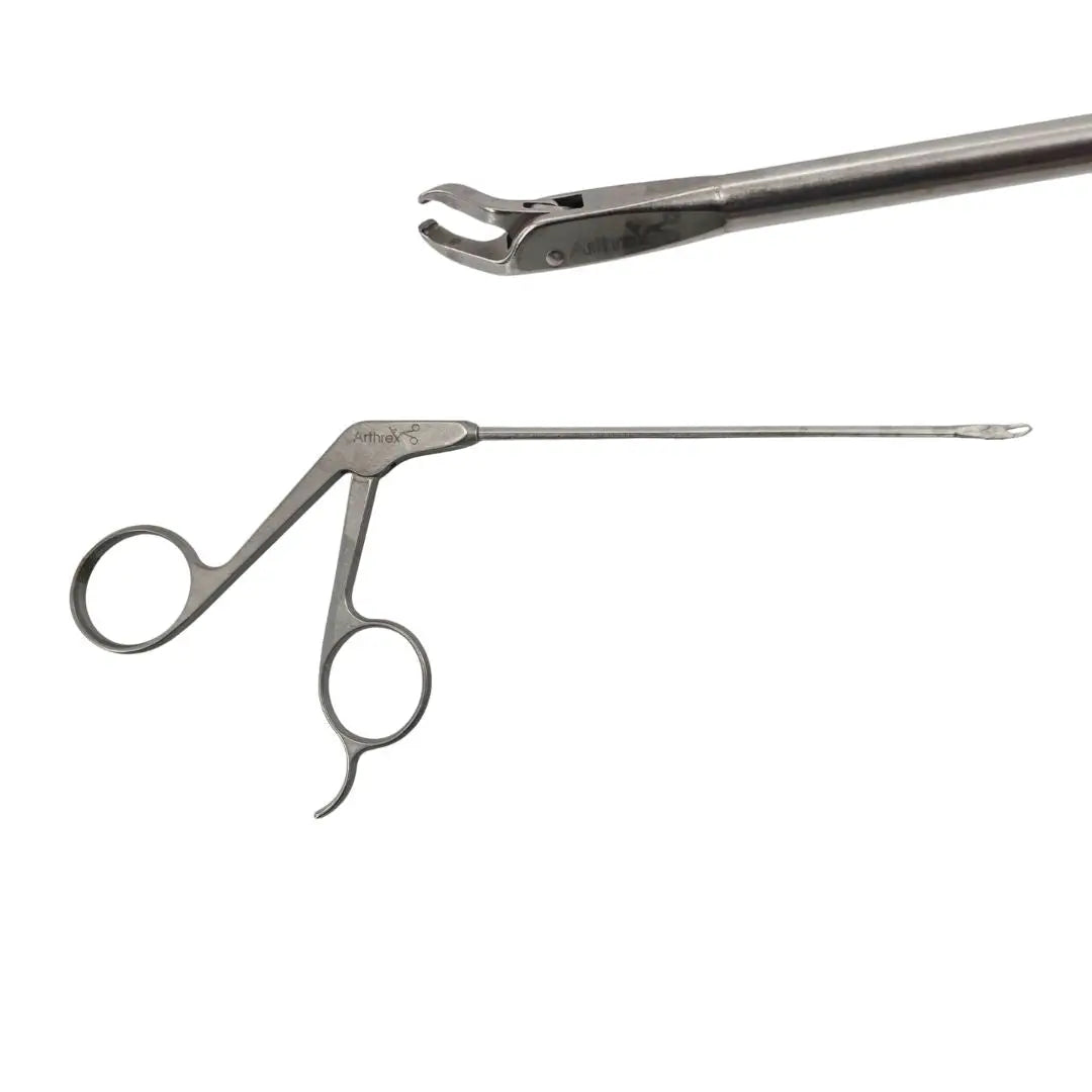 Arthrex AR-12580 Retriever Forceps Ø3.4mm 45° Right Arthroscopy 8-3/4" Arthrex
