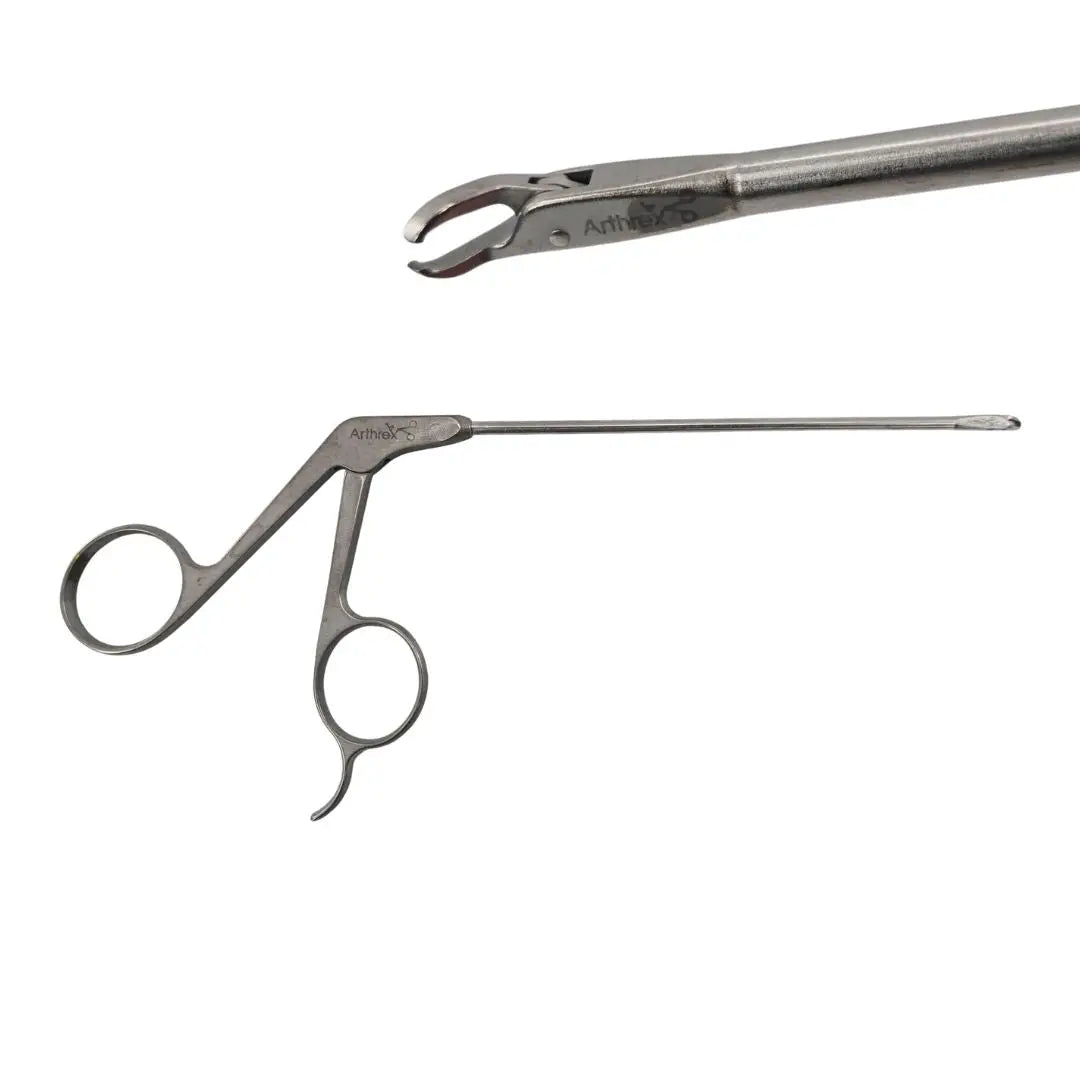 Arthrex AR-12590 Retriever Forceps Ø3.4mm 45° Left Arthroscopy 8-3/4" Arthrex