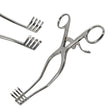 Konig MDS1867820 Anderson-Adson Retractor Self Retaining 4 x 4 Sharp Prongs 8" Primis Medical