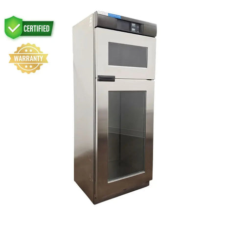 Steris QDJ06 Amsco Warming Cabinet Dual Compartment Warmer Dual-Pane Tempered Primis Medical