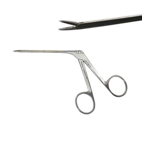 Jarit 380-150 Hartman Alligator Ear Forceps Serrated 1.8x0.8mm Jaws ENT 5-1/4" Primis Medical