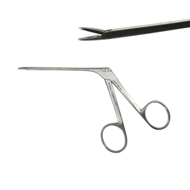 Jarit 380-150 Hartman Alligator Ear Forceps Serrated 1.8x0.8mm Jaws ENT 5-1/4" Primis Medical