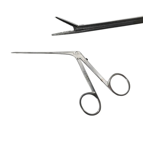 Weck 020120 Micro Alligator Grasping Forceps Serrated 6mm Jaws ENT 5-1/4" Primis Medical