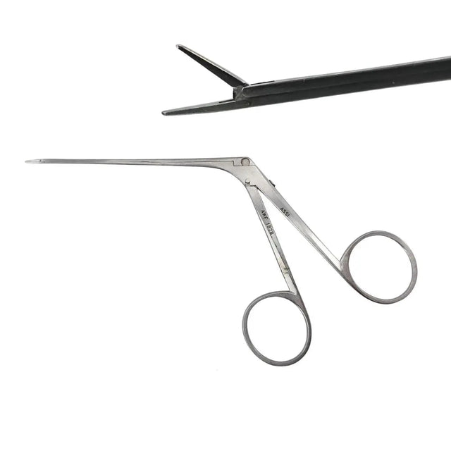 ASSI AWF1828 House Strut Micro Ear Forceps 6mm Smooth Jaw ENT 5-3/8" Primis Medical
