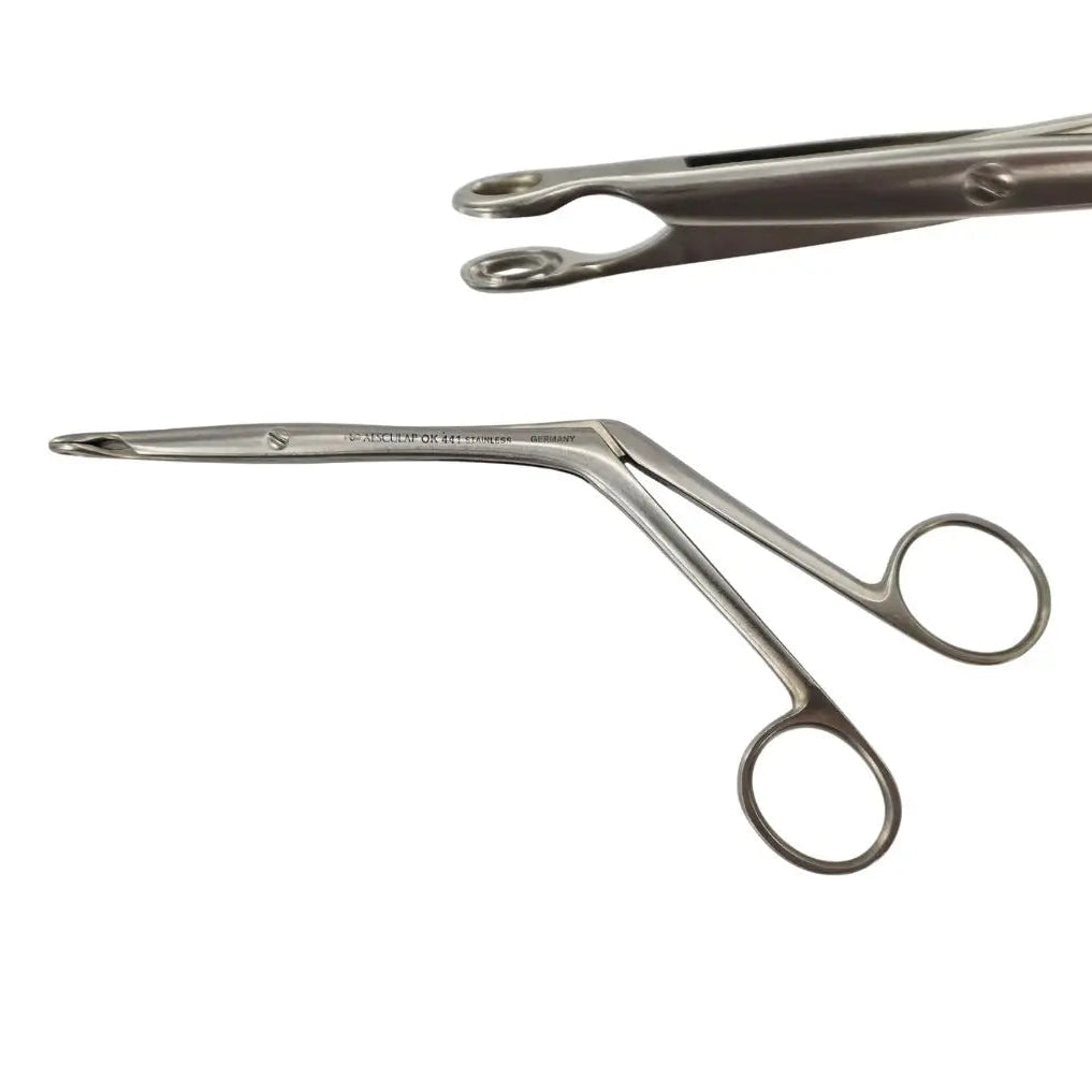 Aesculap OK441 Bruenings Septum Forceps Size M Fenestrated ENT 7-1/2" Primis Medical