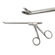 Jarit 440-186 Blakesley Suction Forceps Angled Up Size 1 4mm Jaws ENT 7-3/4" Primis Medical