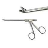Jarit 440-186 Blakesley Suction Forceps Angled Up Size 1 4mm Jaws ENT 7-3/4" Primis Medical