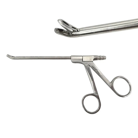 Jarit 440-186 Blakesley Suction Forceps Angled Up Size 1 4mm Jaws ENT 7-3/4" Primis Medical