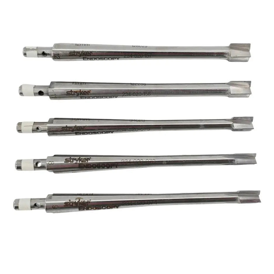 Stryker ACL Tunnel-Preparation Tibia Cortex Reamer 5-Piece Instrument ...