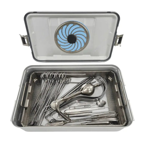 Dilation & Curettage 35-Piece Instrument Set w/ Sterilization Container OB/GYN Primis Medical