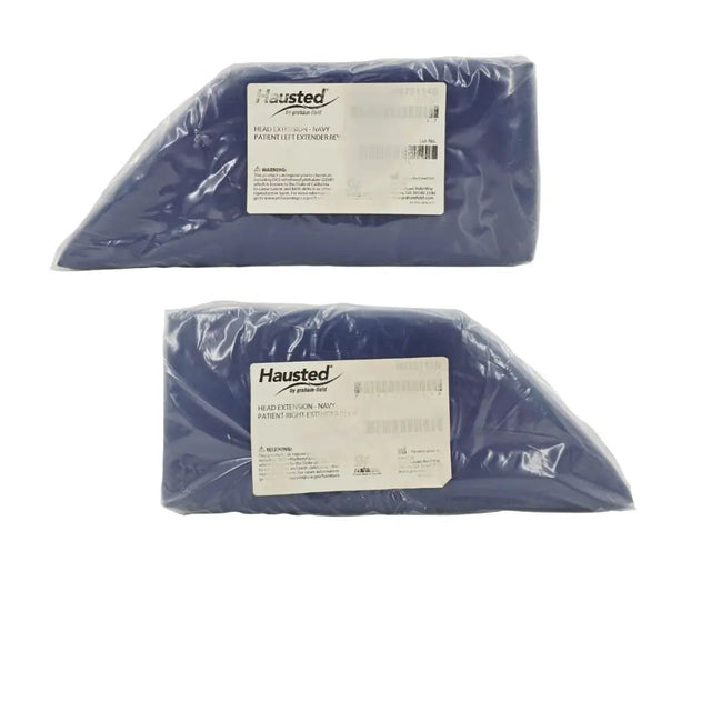 Graham-Field Hausted Head Extension Navy Patient Extender Pad Left/Right Set NEW Primis Medical