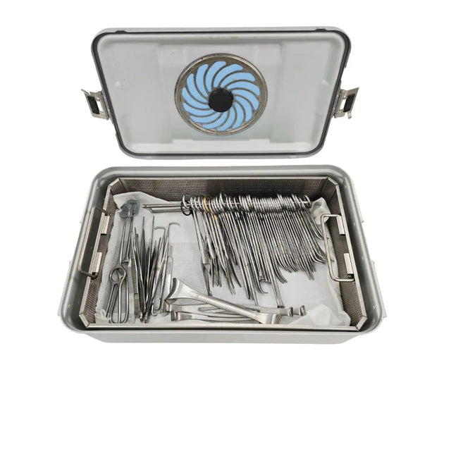 Minor Surgery Instrument Set w/ Sterilization Container 60-Piece Aesculap Konig Primis Medical