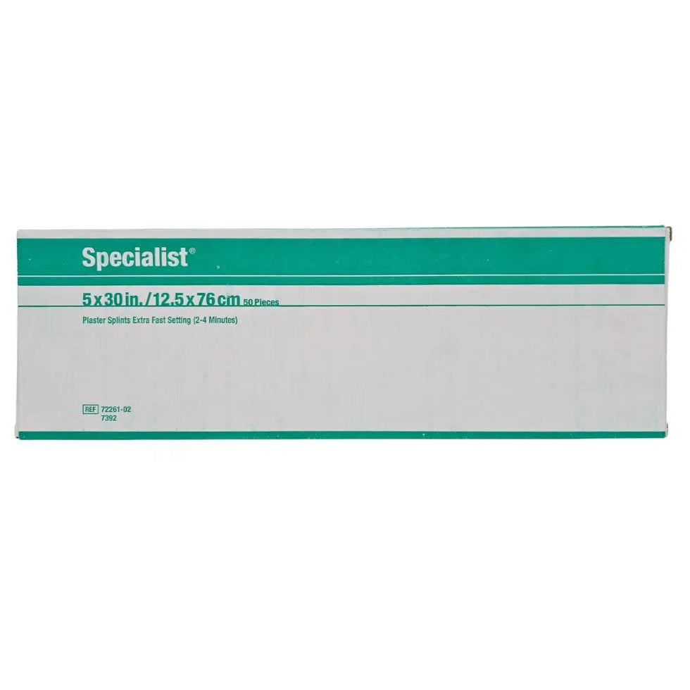 BSN Medical 72261-02 Specialist Plaster Splints Extra Fast Setting 5x30" BX/50 Primis Medical
