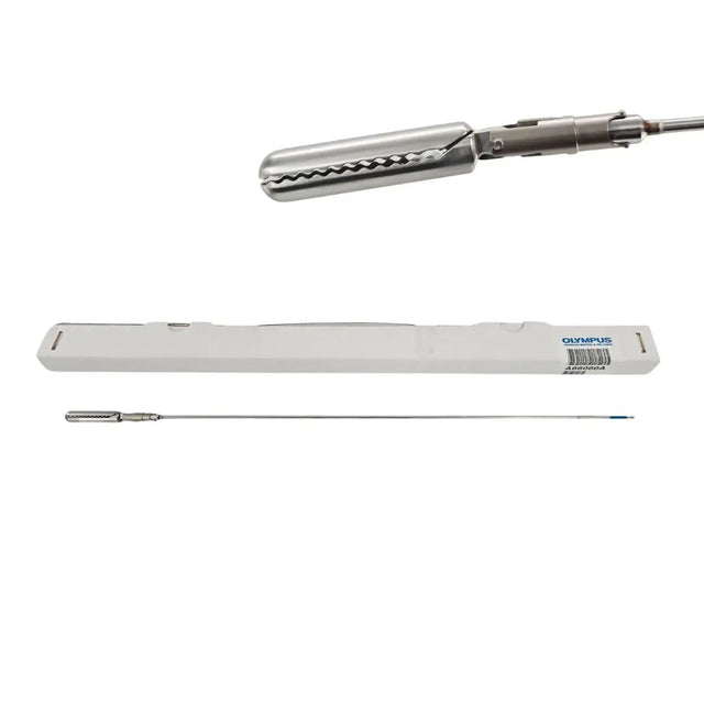 Olympus A66060A HiQ+ Atraumatic Grasping Forceps Jaws Insert 42mm x 330mm WL Primis Medical