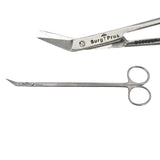 SurgiPros BC662SP Castroviejo Angled Scissors Delicate 7-3/4" Primis Medical