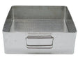 Square Surgical Sterilization Basket with Handles 11" x 10" x 4" Unbranded