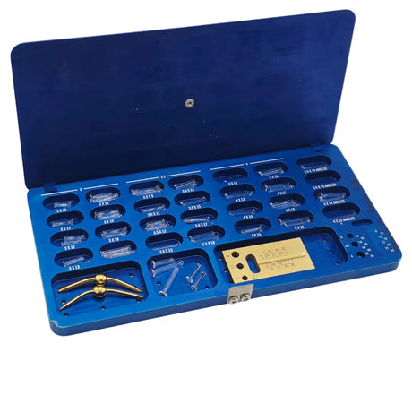 Weiss Scientific L.T Jones M.D Tear Duct Tubes Seet w/ Sterilization Case Weiss Scientific