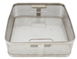 Square Surgical Sterilization Basket with Handles 12" x 12" X 4" Unbranded