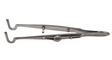 V.Mueller OP3895 Berke Ptosis Forecps Blades 20mm Wide Serrated Longitudinal Primis Medical