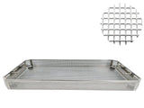 Aesculap surgical sterilization basket JF222R Perforated 540 x 253 x 56mm Unbranded
