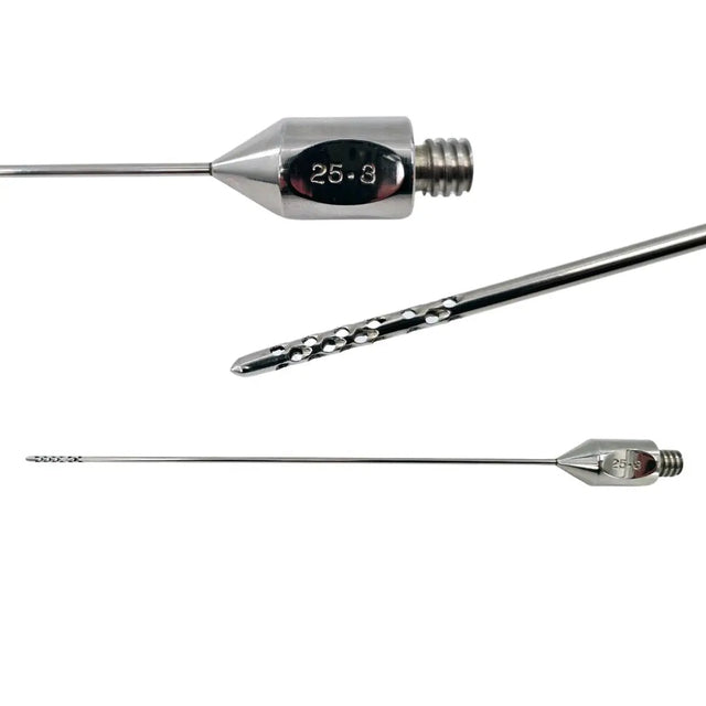 Wells Johnson 25 x 3 Becker Grater Liposuction Cannula 12" Primis Medical