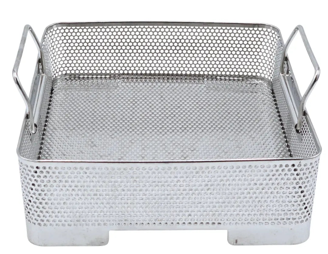 Stainless Steel Surgical Sterilization Basket 10.5 x 9.5 x 3.5 Unbranded