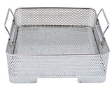 Stainless Steel Surgical Sterilization Basket 10.5 x 9.5 x 3.5 Unbranded