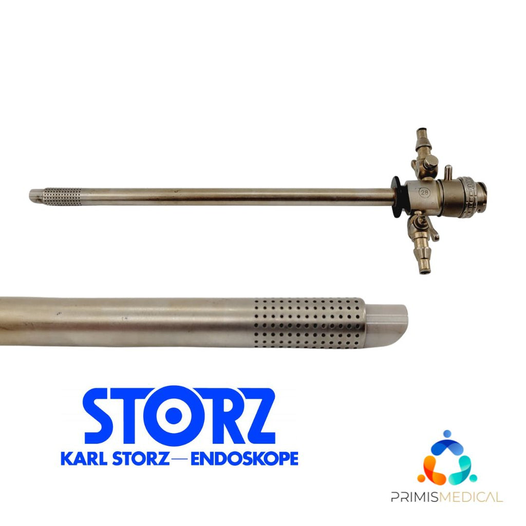 Karl Storz 27050SM Resectoscope Sheath w/ Rotatable Inner Sheath 28Fr 9-1/2"