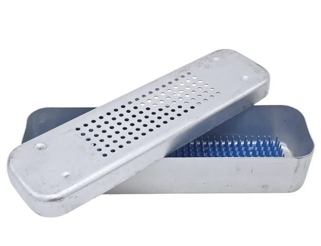 Small Aluminum Endoscope Case with Lid and Liner 10 x 3 x 2 Unbranded