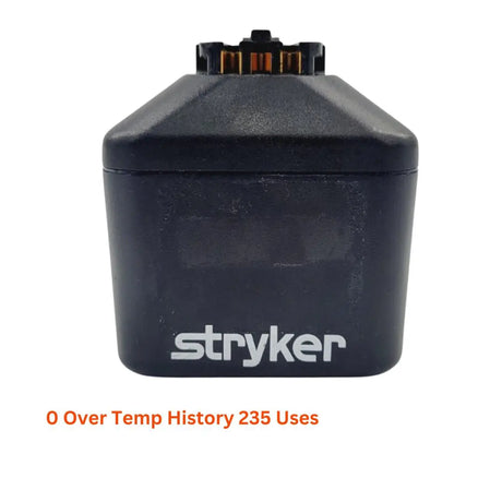 Stryker 7215-000-000 SmartLife Large Battery Pack 0 Over Temp History/ 235 Uses Stryker