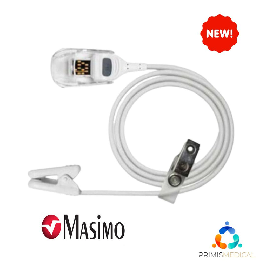 Masimo 4053 RED SET TC-I Adult Reusable Ear Sensor 3Ft 0.9m 30 kg New