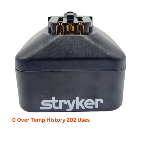 Stryker 7212-000-000 SmartLife Small Battery Pack 0 Over Temp History / 202 Uses Stryker