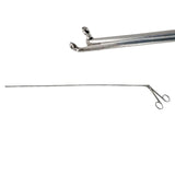 Pilling 50-5123 Sam Roberts Laryngeal Cup Forceps 2mm Angled 22" Pilling