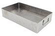 Stainless Steel Surgical Sterilization Tray Basket 18 x 11 x 4 with Handles Primis Medical
